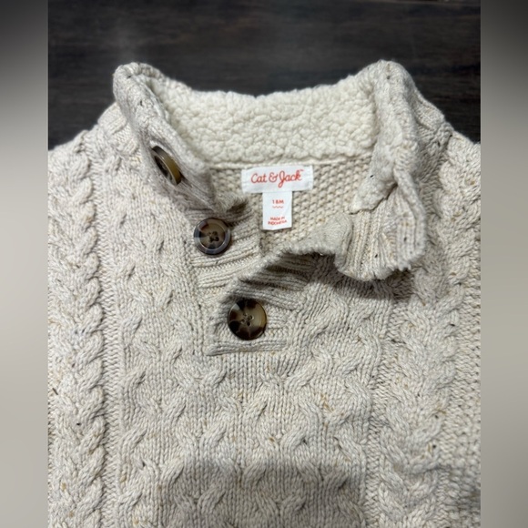 Cat and Jack Toddler Pullover Sweater size 18M - Picture 3 of 4